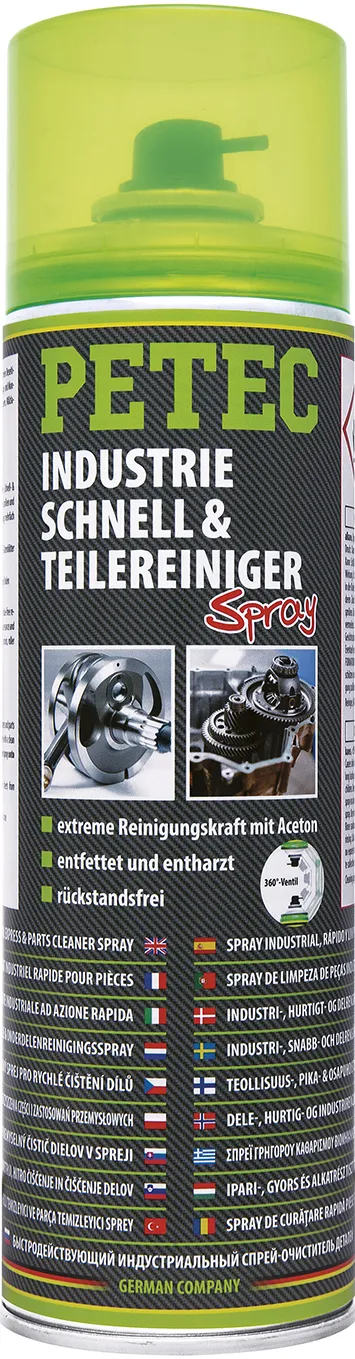 Industrie-, Schnell- & Teilereiniger Spray, Aceton, 500 ml