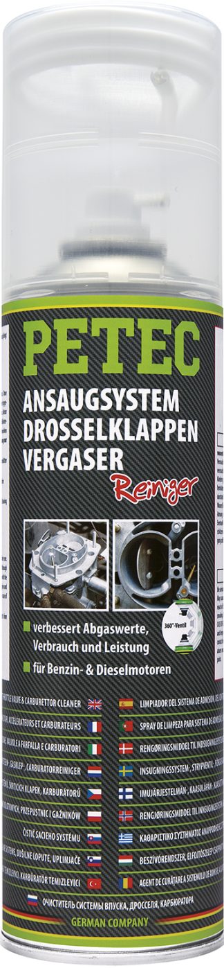 Ansaugsystem-, Drosselklappen- & Vergaserreiniger Spray, 500ml