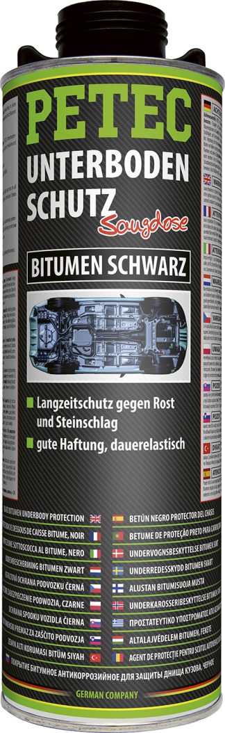 Unterbodenschutz Bitumen, Saugdose, Schwarz, 1.000ml