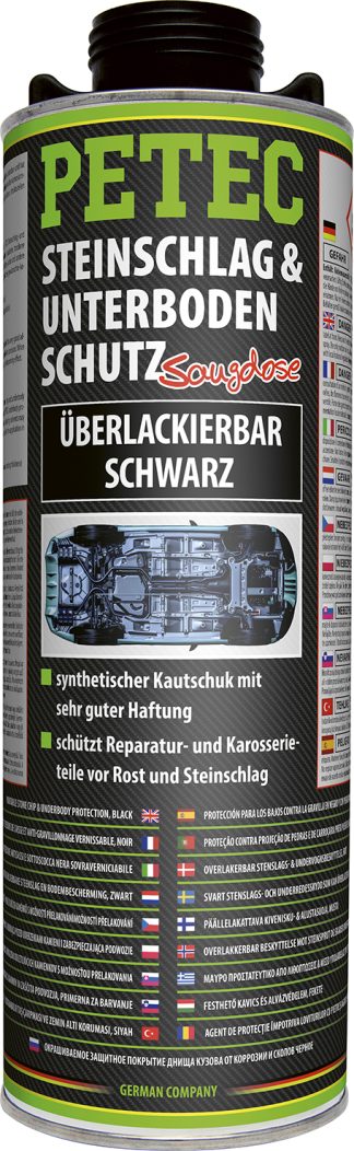 Steinschlag- & Unterbodenschutz, überlackierbar, Schwarz, 1.000ml