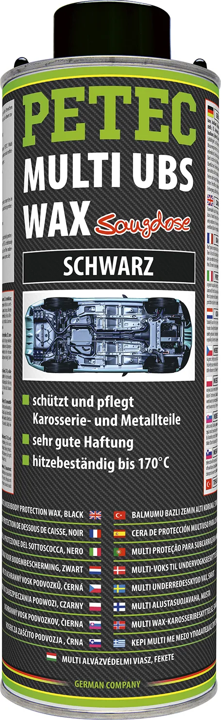 Multi Ubs -Wax, Schwarz, 1.000ml