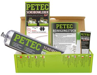 Scheibenkleber-Set, Schlauchbeutel, 400ml