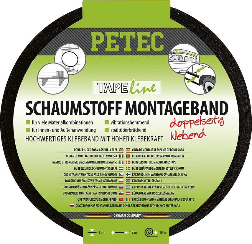 Montageband, 19 Mm X 1 Mm X 10 M Dichten Montageband, 19 Mm X 1 Mm X 10 M