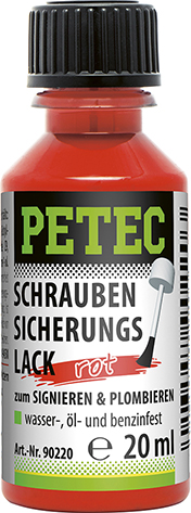 Schraubensicherungslack, Rot, 20ml