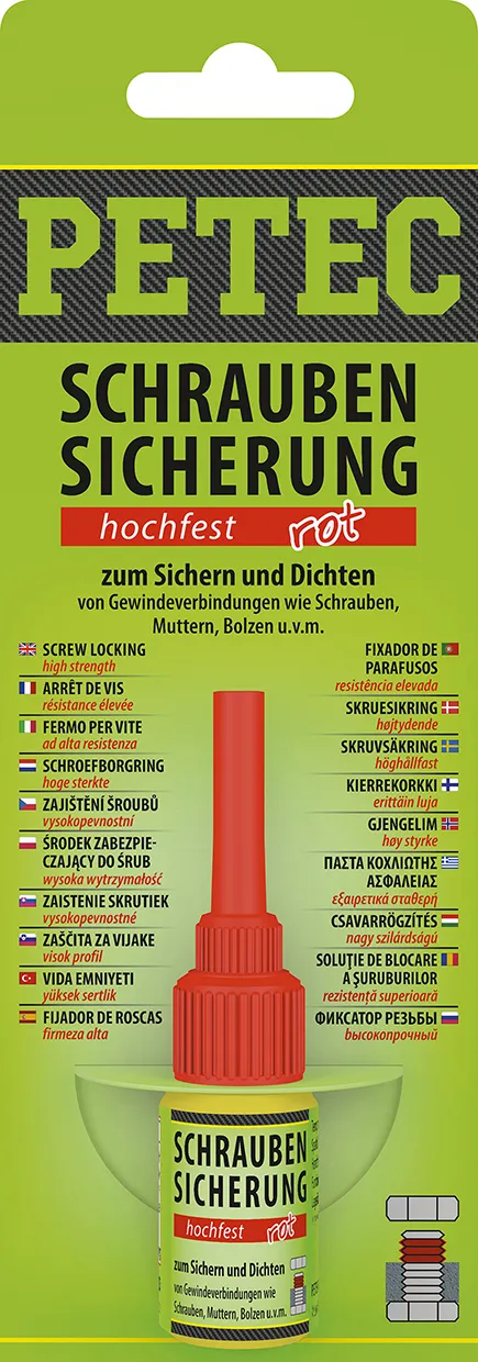 Schraubensicherung Hochfest, 5 G, Sb-Karte