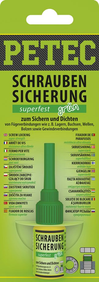 Schraubensicherung Superfest, 5 G, Sb-Karte