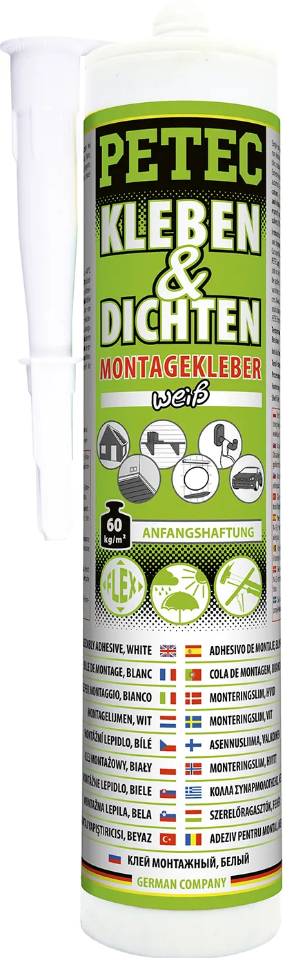 Kleben & Dichten, Weiss, 290ml