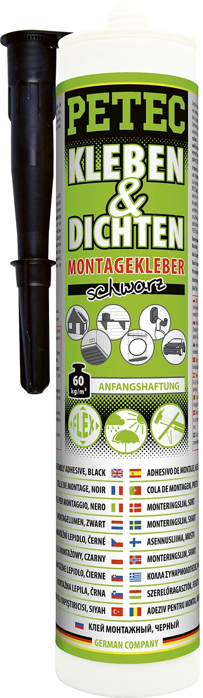 Kleben & Dichten, Schwarz, 290ml