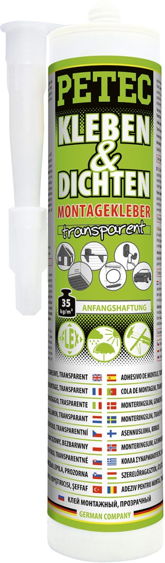 Kleben & Dichten, Transparent, 290ml