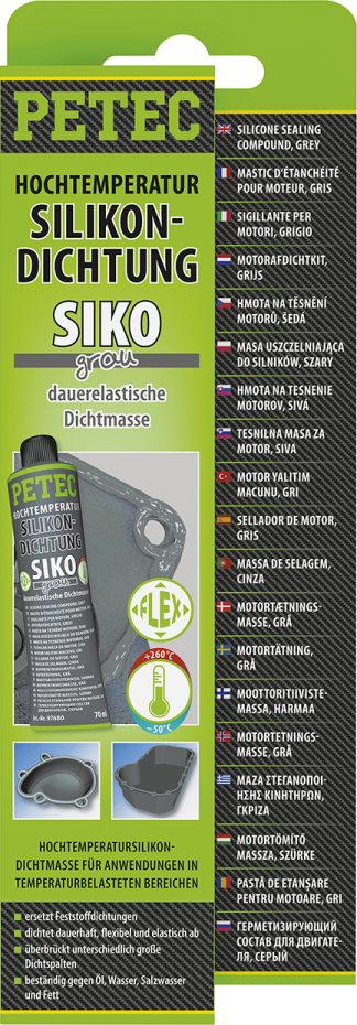 Silikondichtung, Grau, 70ml