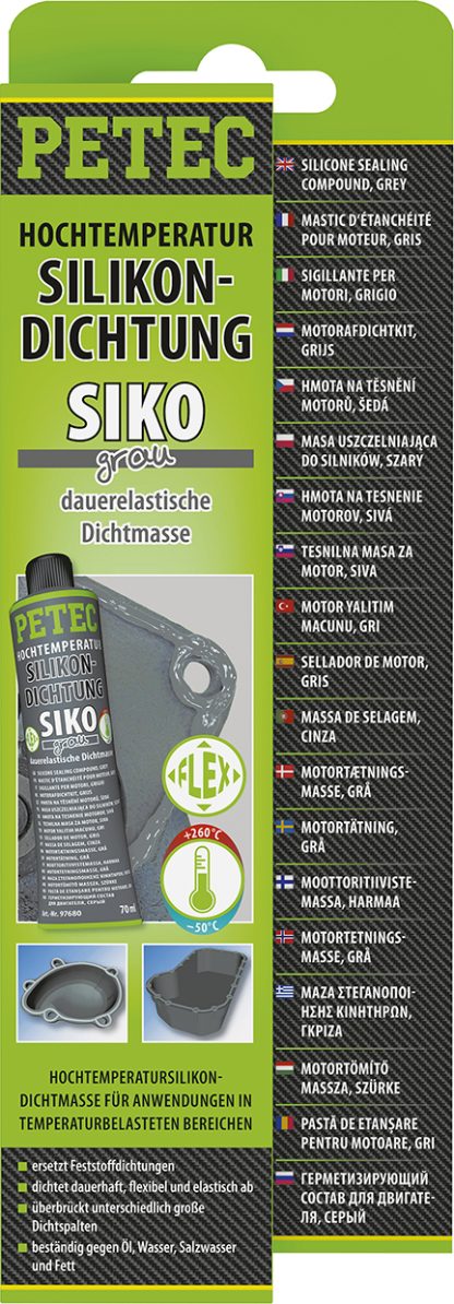 Silikondichtung, Grau, 70ml