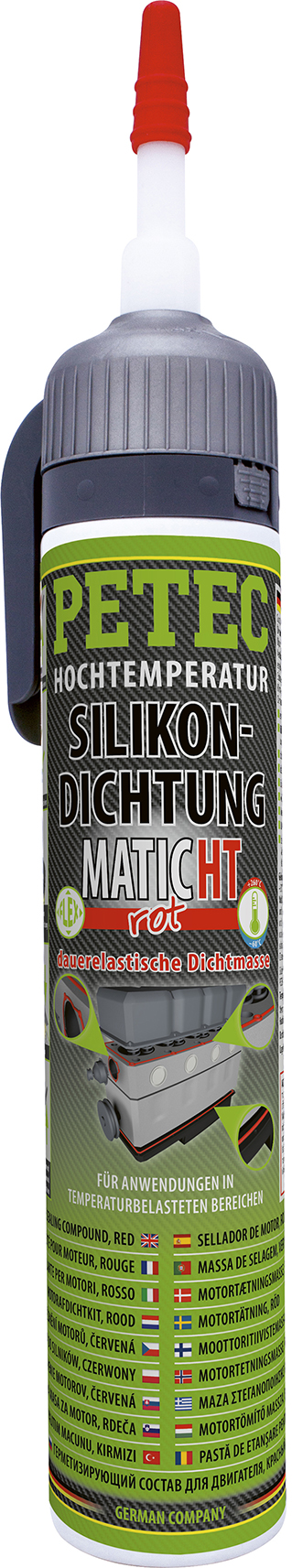 Silikondichtung, Matic, Rot, 200ml