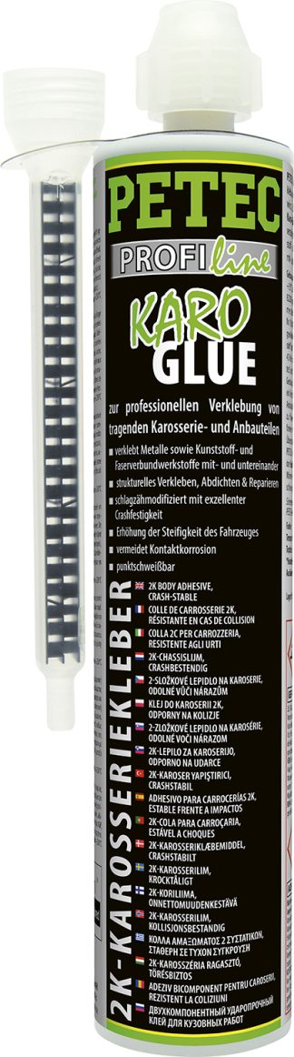 Karo Glue, 2k Karosseriekleber, Coaxialkartusche, 195ml